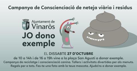 Vinaròs continua amb la campanya de conscienciació “Jo dono exemple”