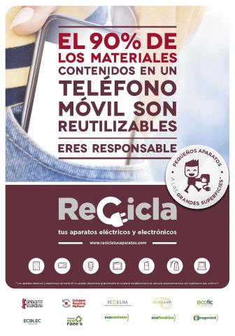 El Ayuntamiento de Vinaròs inicia la campaña “Recicla tus aparatos”